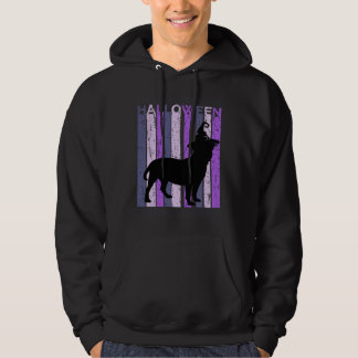 Veste À Capuche Chapeau de Sorcière Staffy Halloween Effrayant Épu