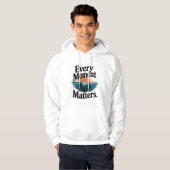 Veste À Capuche Chaque instant compte (Devant entier)