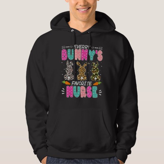 Veste À Capuche Chaque lapin est une infirmière préférée de mignon (Devant)