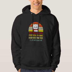 Veste À Capuche Chaque Snack Que Vous Faites Chat Maman Va Vous Re