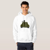 Veste À Capuche Char d'assaut militaire (Devant entier)
