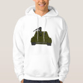 Veste À Capuche Char d'assaut militaire (Devant)