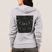 Veste À Capuche Charcoal Mandala Hoodie (Dos)