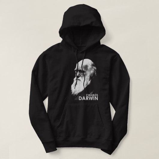 Veste À Capuche Charles Darwin Day 12 février Science Geek (Design devant)