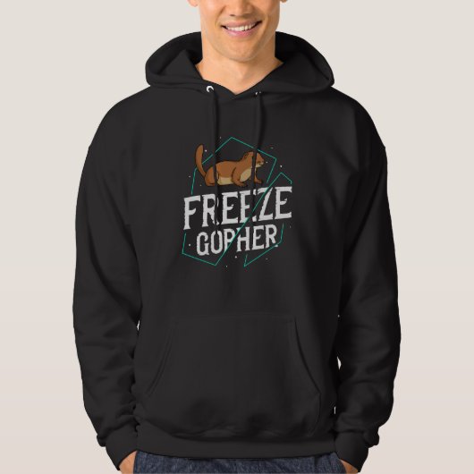 Veste À Capuche Chasseur de gophers Tueur de pièges (Devant)