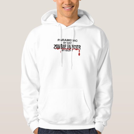 Veste À Capuche Chasseur de zombi d'infirmier (Devant)