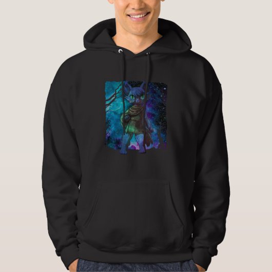 Veste À Capuche Chat (Devant)