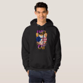 Veste À Capuche Chat amusant (Devant entier)