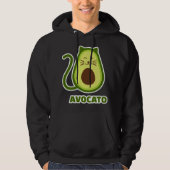 Veste À Capuche chat Avocado (Devant)
