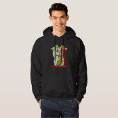 Veste À Capuche Chat chanceux (Devant entier)