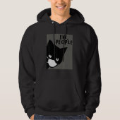 Veste À Capuche Chat Chat Avec Masque Visage Ew Personnes Chat 1 (Devant)