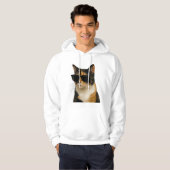 Veste À Capuche Chat cool (Devant entier)