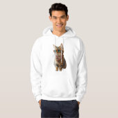 Veste À Capuche Chat Cool mignon (Devant entier)
