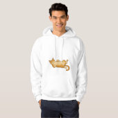 Veste À Capuche Chat couché (Devant entier)