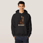 Veste À Capuche Chat Daddy Bengale Chat Papa Bengale Père Bengale  (Devant entier)