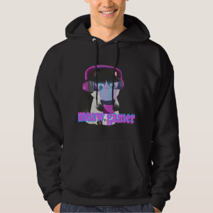 Veste À Capuche Chat de jeu mignon Meow - Chat de jeu Kawaii
