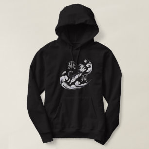 Veste À Capuche Chat de vague montante - Édition football inspirée