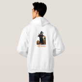Veste À Capuche Chat d'Halloween  (Dos entier)