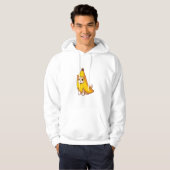 Veste À Capuche Chat en costume de banane (Devant entier)