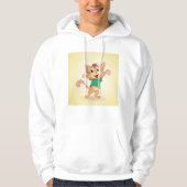 Veste À Capuche Chat groovy (Devant)
