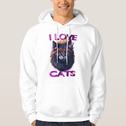 Veste À Capuche Chat mignon et adorable s5 (Devant)