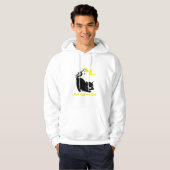 Veste À Capuche Chat noir sorcier - Sort Abra Kadabra (Devant entier)