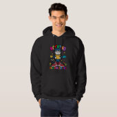 Veste À Capuche Chat Rocking Dans Mon École Chaussures Drôle Retou (Devant entier)