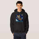 Veste À Capuche Chat spatial (Devant entier)