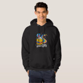Veste À Capuche Chat spatial astronaute (Devant entier)