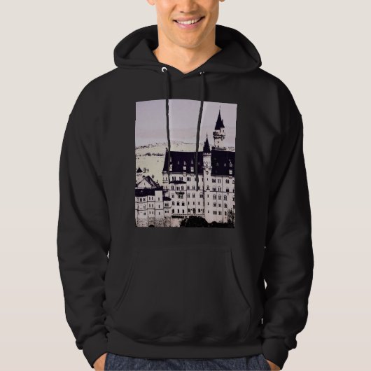 Veste À Capuche Château de Neuschwanstein Closeup (Devant)