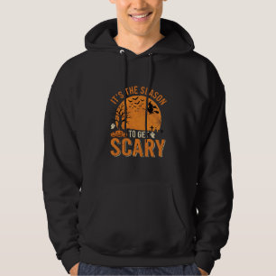 Veste À Capuche Château Hanté Effrayant Halloween Vecteur