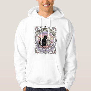 Veste À Capuche Chats Café Répéter Chat Feuilles de Thé Café Fortu