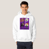 Veste À Capuche chats en halloween modifiable (Devant entier)
