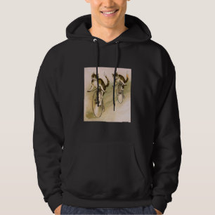 Veste À Capuche Chats vintage sur vélos