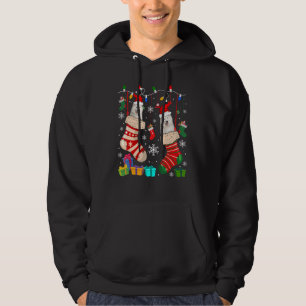 Veste À Capuche Chaussettes de Noël Pyjama Samoyed Chien Chien Chi