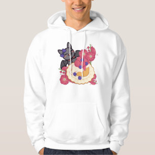 Veste À Capuche Chauve-souris mignonne et tarte aux fruits pastel