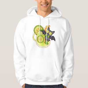 Veste À Capuche Chauve-souris mignonne Kawaii avec cocktail de lim