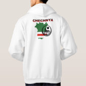 Veste À Capuche Chechnya + Map + Gerb 2 (Dos)