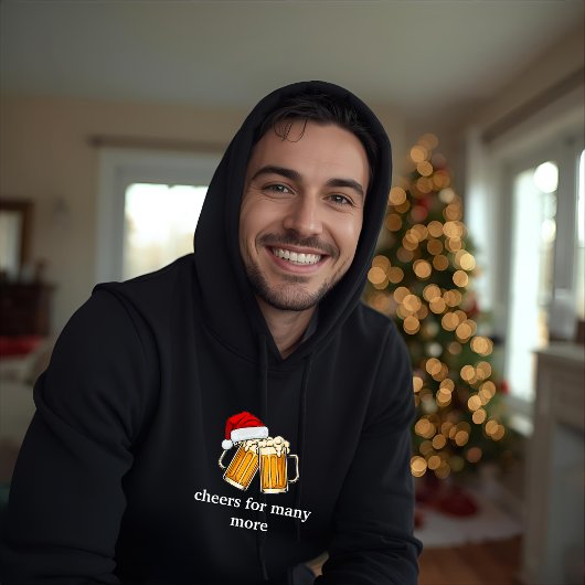 Veste À Capuche Cheers for many more - Personalized Hoodie