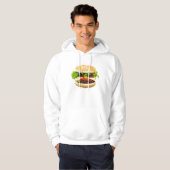 Veste À Capuche Cheeseburger (Devant entier)