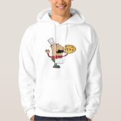 Veste À Capuche Chef de pizza italien (Devant)