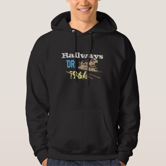 Veste À Capuche Chemin de fer DDR (Devant)