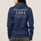 Veste À Capuche Chemise 1964 spéciale de la Réunion de Hillhouse (Dos)