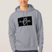 Veste À Capuche chemise à sueur à capuchon gris (Devant)