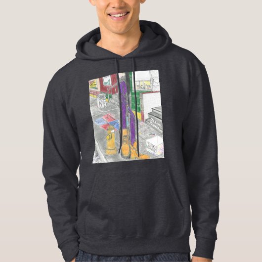 Veste À Capuche Chemise à sueur "May Street" (Devant)