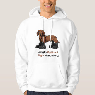 Veste À Capuche Chemise Cadeau Drôle de Chien Dachshund Chunky Boo