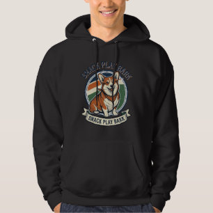 Veste À Capuche Chemise de chien Corgi drôle gravure vintage amour