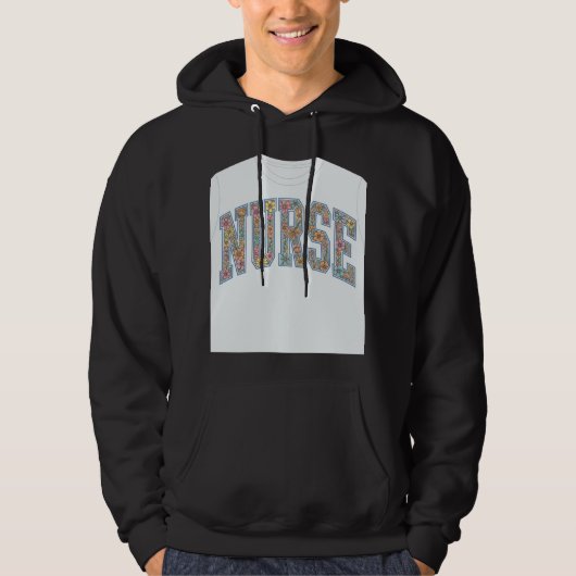 Veste À Capuche Chemise de conception de lettrage universitaire fl (Devant)