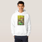 Veste À Capuche Chemise de couverture à fausse pâte à soucoupe vol (Devant entier)