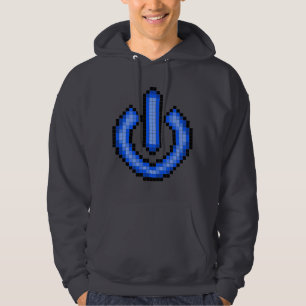 Veste À Capuche Chemise de puissance de pixel